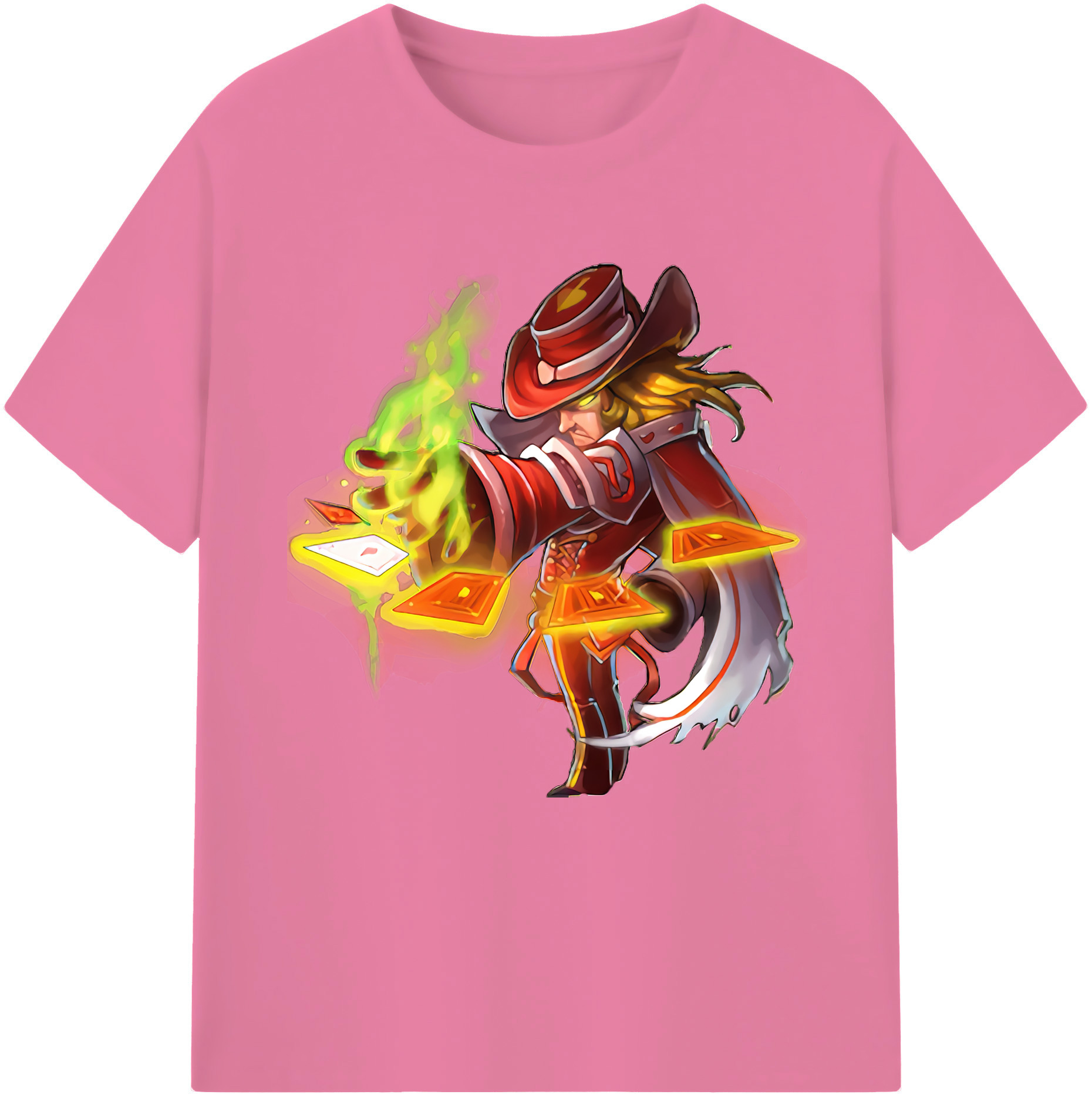 リーグ・オブ・レジェンド League of Legends LOL 綿100％半袖Tシャツ（フロントプリント）